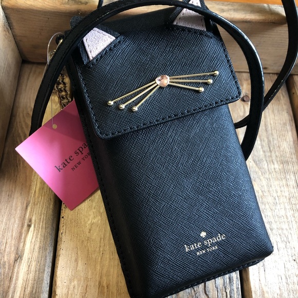 kate spade Handbags - Kate Spade ♠️ cat cellphone crossbody purse